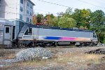 NJT 4661 leads an outbound out of the station 